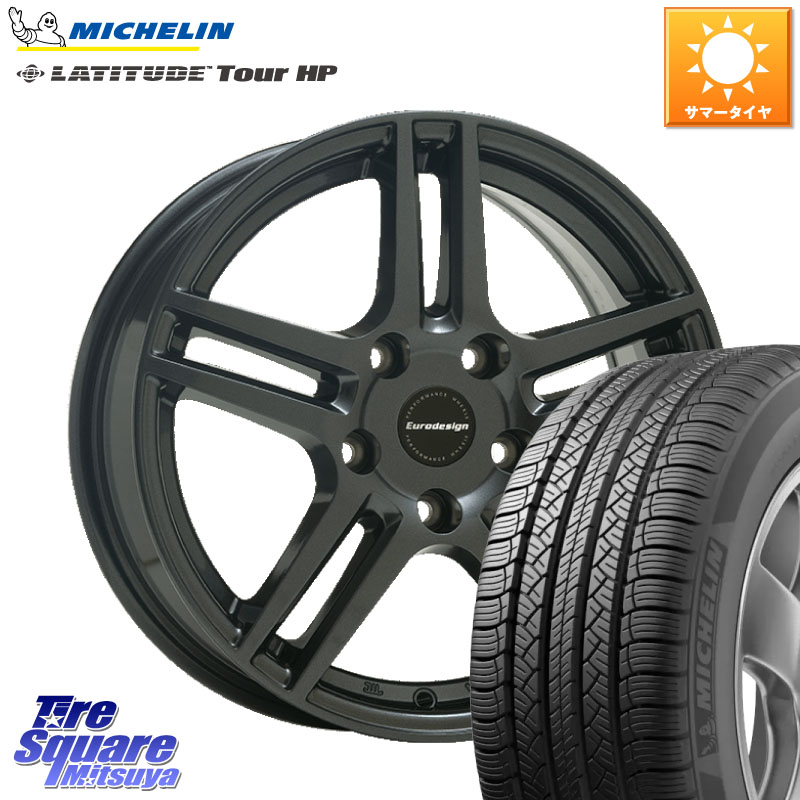 ミシュラン LATITUDE TOUR HP 107V XL JLR DT 正規 235/60R18阿部商会 Eurodesign EIGER ホイール 18インチ 18X8.0J(AUDI Q5 FY) 40 5穴 112 アウディ Q5 FY系｜タイヤスクエアミツヤ 119,915円