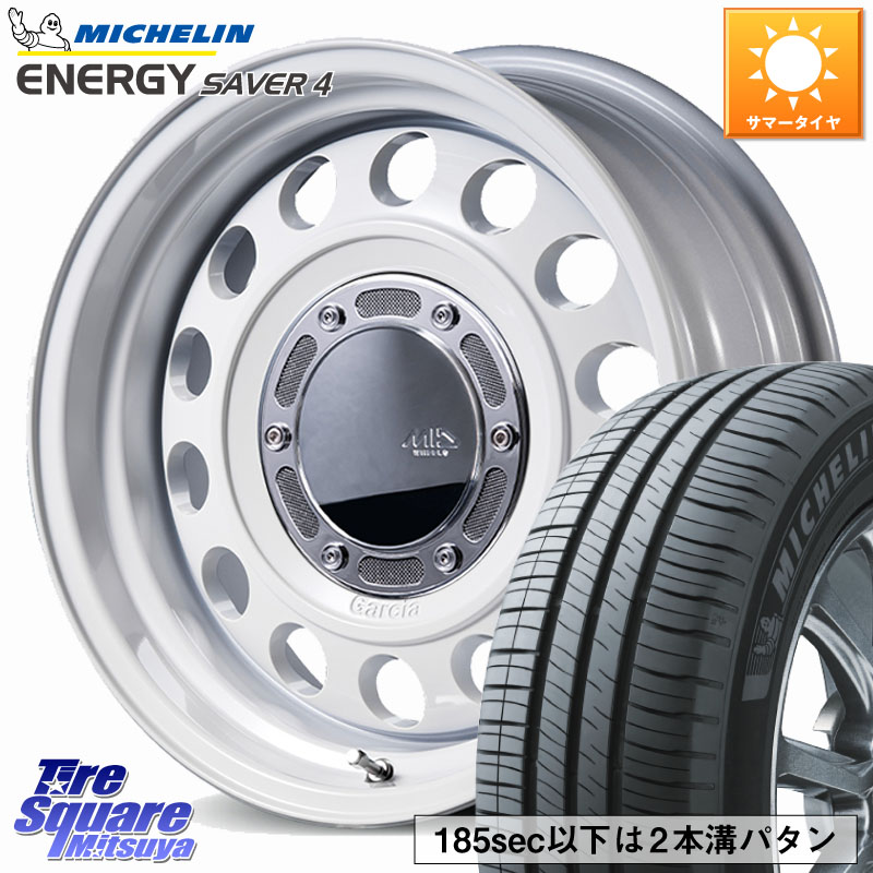 ミシュラン ENERGY SAVER4 エナジーセイバー4 88TXL 正規 175/70R14MANARAY MID GARCIA CISCO Type2 ホイール 14インチ 14X4.5J 45 4穴 100 Mx27/37/47Sソリオ・MB37SデリカD2 デリカD:2 D2|タイヤスクエアミツヤ