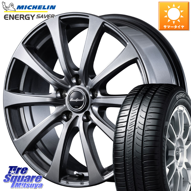 ミシュラン ENERGY SAVER 88H XL ★ 正規 175/65R15MANARAY MID EuroSpeed G10 在庫● ホイール 15インチ 15X6.0J 45 5穴 114.3 スイフトスポーツ|タイヤスクエアミツヤ