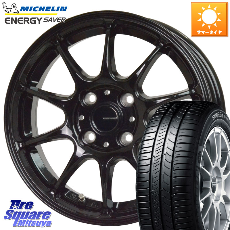 HotStuff G.SPEED G-07 ホイール 15インチ ジースピード 15 X 5.5J +43 4穴 100 ミシュラン ENERGY SAVER 88H XL ★ 正規 175/65R15 アクア 160系カローラフィールダー GR・GS系フィット クロスビー スイフト4穴 130系ヴィッツ スペイド 58,242円