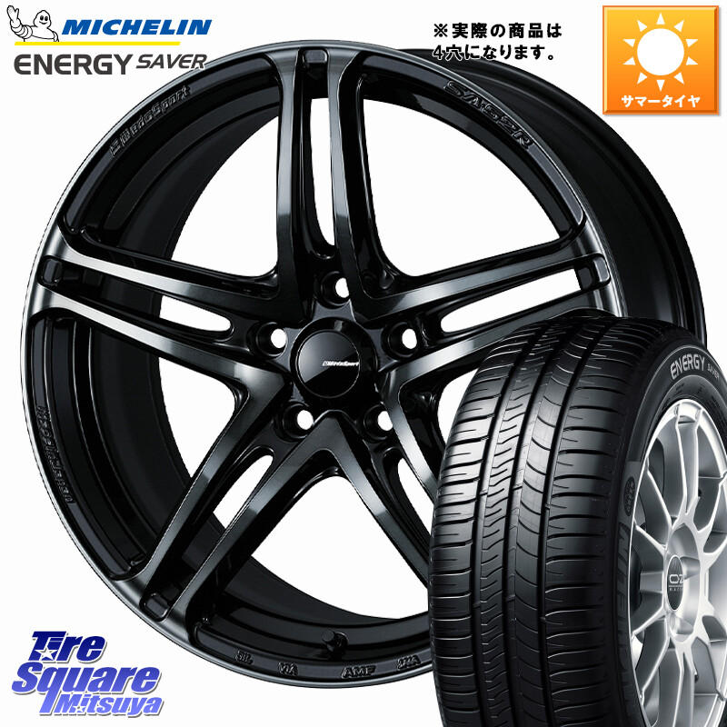 ミシュラン ENERGY SAVER 88H XL ★ 正規 175/65R15WEDS WedsSport SA-52R SA52R ウェッズ スポーツ ホイール ◇参考画像 15インチ 15X6.0J 48 4穴 100 GR/GS系フィット クロスビー インサイト スプラッシュ｜タイヤスクエアミツヤ 77,534円