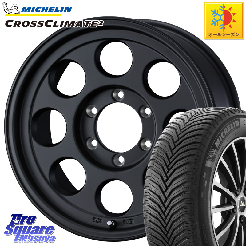 ミシュラン CROSSCLIMATE2 クロスクライメイト2 オールシーズンタイヤ 102V XL 正規 215/65R16 WEDS JIMLINE TYPE2 16インチ ジムライン 16 X 6.5J +25 6穴 139.7