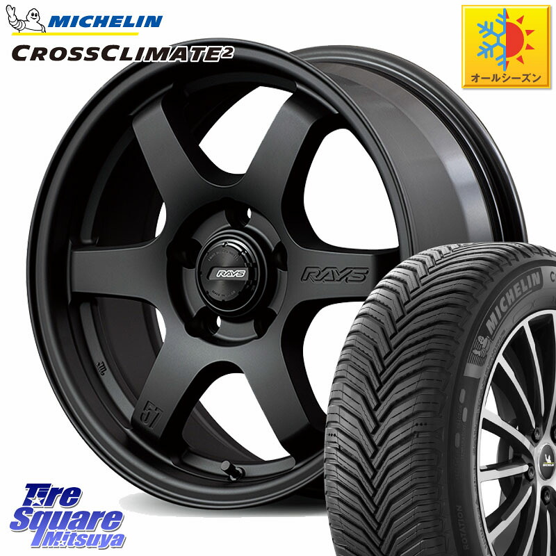ミシュラン CROSSCLIMATE2 クロスクライメイト2 オールシーズンタイヤ 102V XL 正規 215/65R16 RAYS 【欠品次回要問合せ】 gramLIGHTS 57DR-X2 ホイール 16インチ 16 X 7.0J +32 5穴 114.3 30系ヴェルファイア 20系アルファード