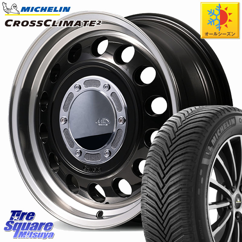 ミシュラン CROSSCLIMATE2 クロスクライメイト2 オールシーズンタイヤ 99W XL 正規 225/55R16MANARAY MID GARCIA CISCO Type2 ホイール 16インチ 16X6.5J 40 5穴 114.3 RX-8 MAZDA｜タイヤスクエアミツヤ 106,880円