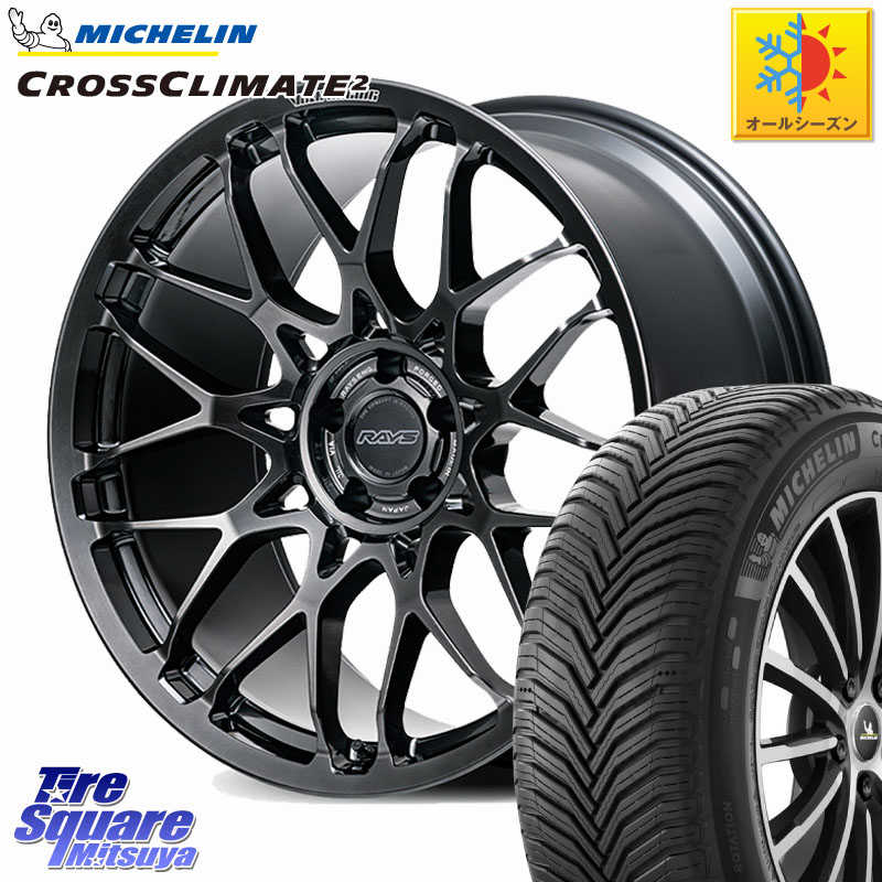 ミシュラン CROSSCLIMATE2 クロスクライメイト2 オールシーズンタイヤ 100W XL 正規 245/40R21 RAYS 【欠品次回要問合せ】 G29 VOLK RACING 鍛造 ホイール 21インチ 21 X 9.0J +38 5穴 120
