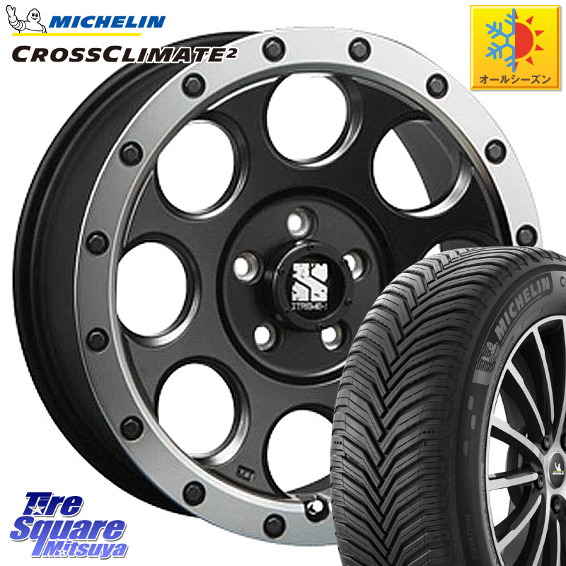ミシュラン CROSSCLIMATE2 クロスクライメイト2 オールシーズンタイヤ 102V XL 正規 215/65R16 MLJ XJ03 エクストリームJ XTREME-J ホイール 16インチ 16 X 7.0J +35 5穴 114.3 30系ヴェルファイア 20系アルファード