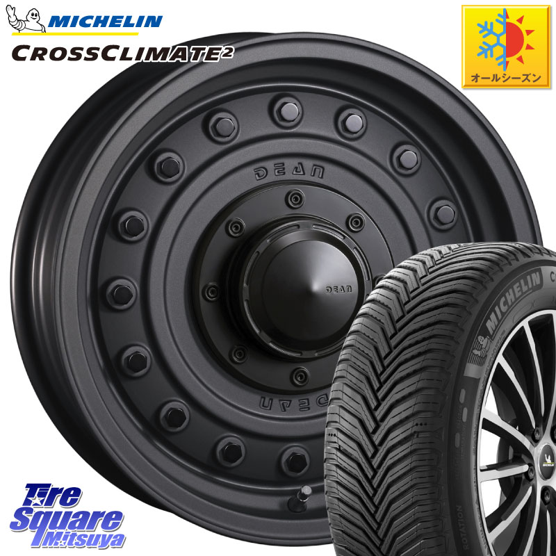 ミシュラン CROSSCLIMATE2 クロスクライメイト2 オールシーズンタイヤ 99V XL 正規 215/60R16 CRIMSON ディーン コロラド 16インチ 16 X 7.0J +37 5穴 114.3
