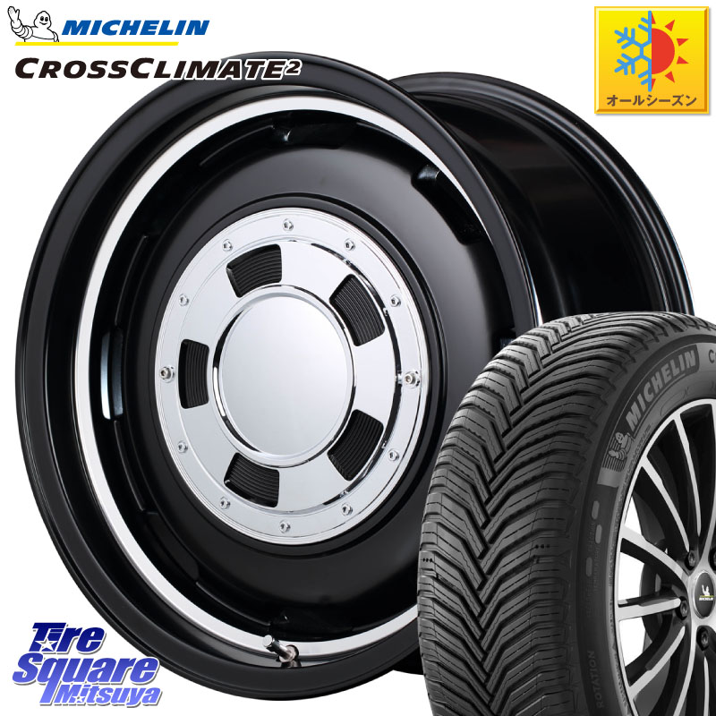 ミシュラン CROSSCLIMATE2 クロスクライメイト2 オールシーズンタイヤ 102V XL 正規 215/65R16 MANARAY MID Garcia CISCO ガルシア シスコ 16インチ 16 X 5.5J +20 5穴 139.7 ジムニー専用(要オーバーフェンダー等)