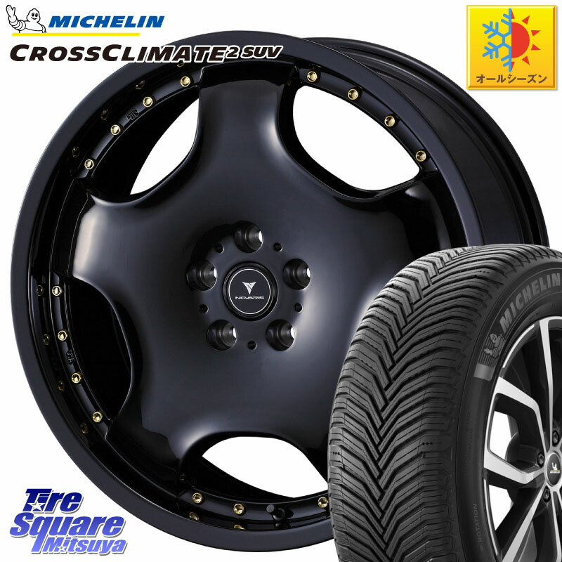 ミシュラン CROSSCLIMATE2 SUV クロスクライメイト2 SUV オールシーズンタイヤ 104W XL 正規 235/50R20WEDS NOVARIS ASSETE D1 特価● ホイール 20インチ ノヴァリス アセット 20X8.0J 42 5穴 114.3 60系RAV4 トレイルシーカー ソルテラ RAV4 60系 bZ4X｜タイヤスクエアミツヤ