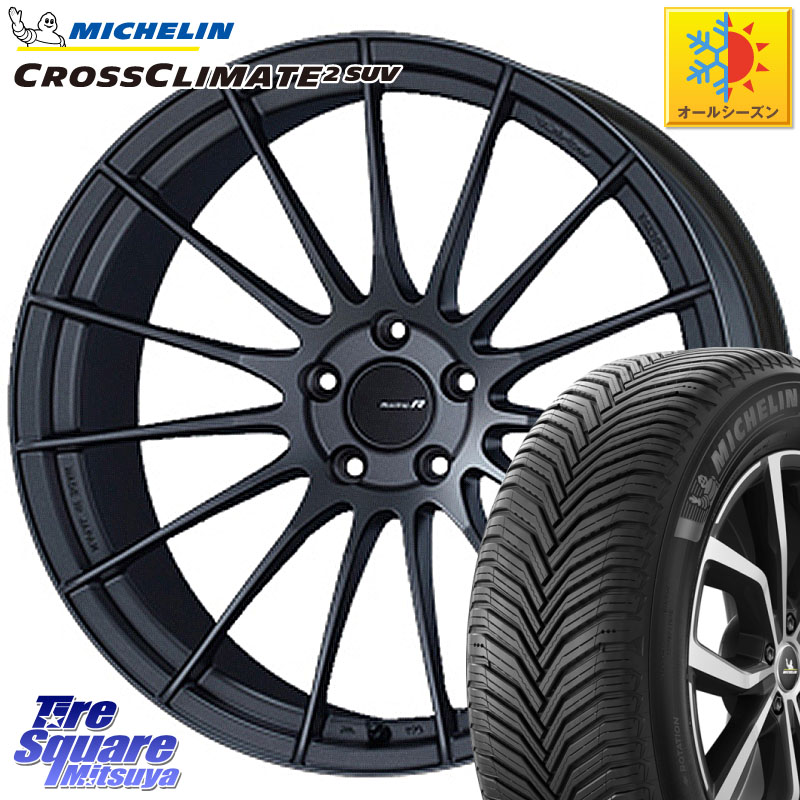 ミシュラン CROSSCLIMATE2 SUV クロスクライメイト2 SUV オールシーズンタイヤ 101H XL VOL 正規 255/40R20 ENKEI エンケイ Racing Revolution RS05RR ホイール 20 X 8.5J +36 5穴 114.3