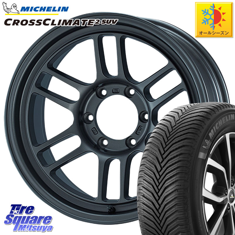 ミシュラン CROSSCLIMATE2 SUV クロスクライメイト2 SUV オールシーズンタイヤ 112H 正規 265/65R17 ENKEI エンケイ ALLROAD RPT1 ホイール4本 17インチ 17 X 8.5J +20 6穴 139.7 150系ランドクルーザープラド トライトンGSR