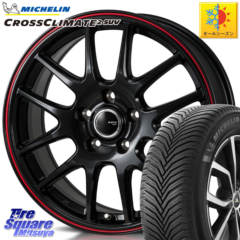 ミシュラン CROSSCLIMATE2 SUV クロスクライメイト2 SUV オールシーズンタイヤ 111H XL 正規 245/65R17 MONZA JP STYLE Jefa ジェファ 17インチ 17 X 7.0J +38 5穴 114.3