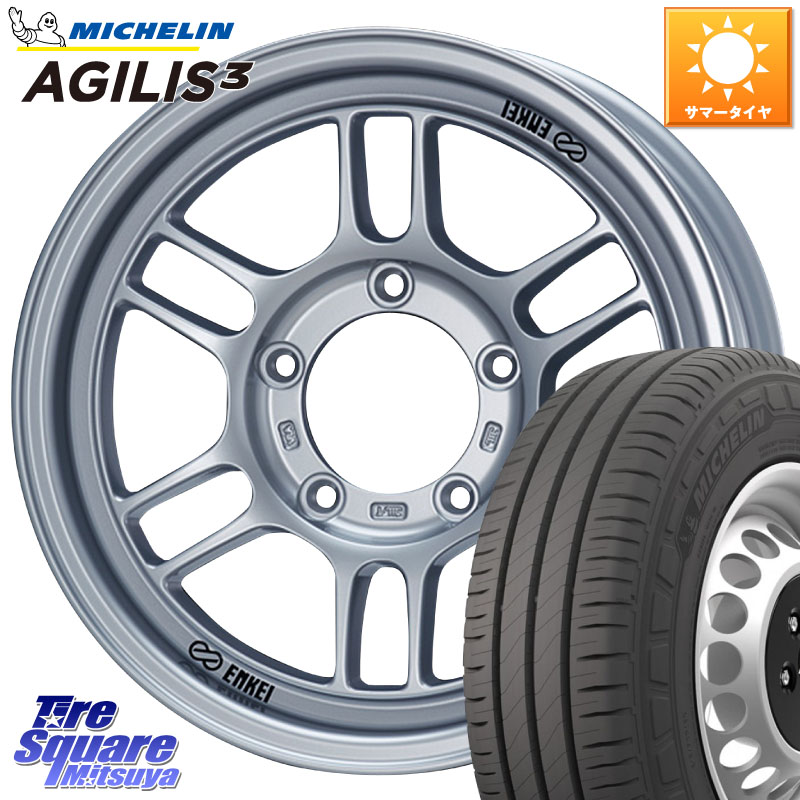 ENKEI エンケイ ALLROAD RPT1 ジムニー ホイール 16インチ 16 X 6.0J +0 5穴 139.7 ミシュラン アジリス3 AGILIS3 正規品 サマータイヤ 109/107 215/65R16 109*107 ジムニー専用(要オーバーフェンダー等) ジムニ－シエラ・ノマド(カスタム)