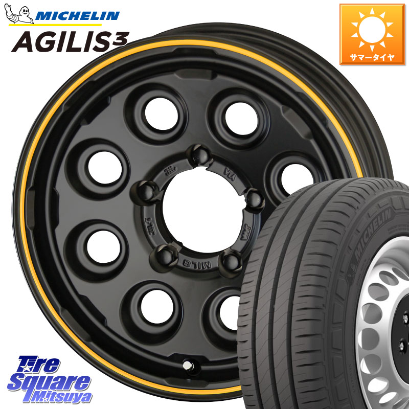 KYOHO PPX MIL:8 ホイール 4本 16インチ 16 X 5.5J +20 5穴 139.7 ミシュラン アジリス3 AGILIS3 正規品 サマータイヤ 109/107 215/65R16 109*107 ジムニー専用(要オーバーフェンダー等)