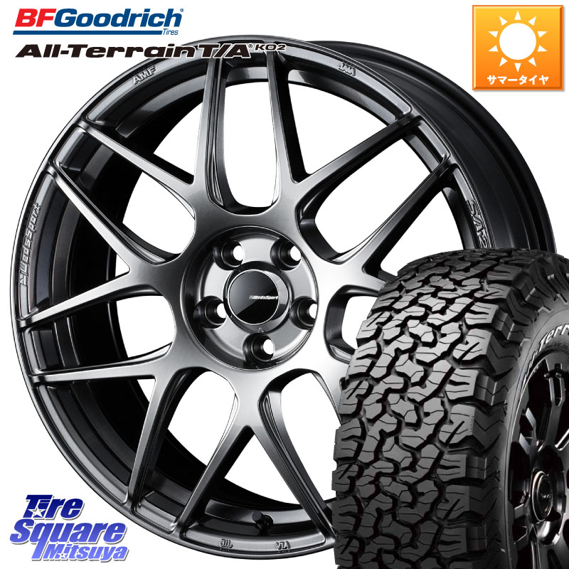WEDS 74210 SA-27R PSB ウェッズ スポーツ ホイール 17インチ 17 X 7.0J +40 5穴 114.3 BF Goodrich オールテレーン TA KO2 T/A グッドリッチ ホワイトレター 245/65R17