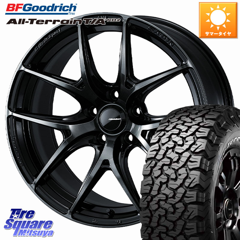 WEDS WedsSport SA-01R ホイール 17インチ ウェッズ スポーツ 17 X 7.0J +40 5穴 114.3 BF Goodrich オールテレーン TA KO2 T/A グッドリッチ ホワイトレター 245/65R17