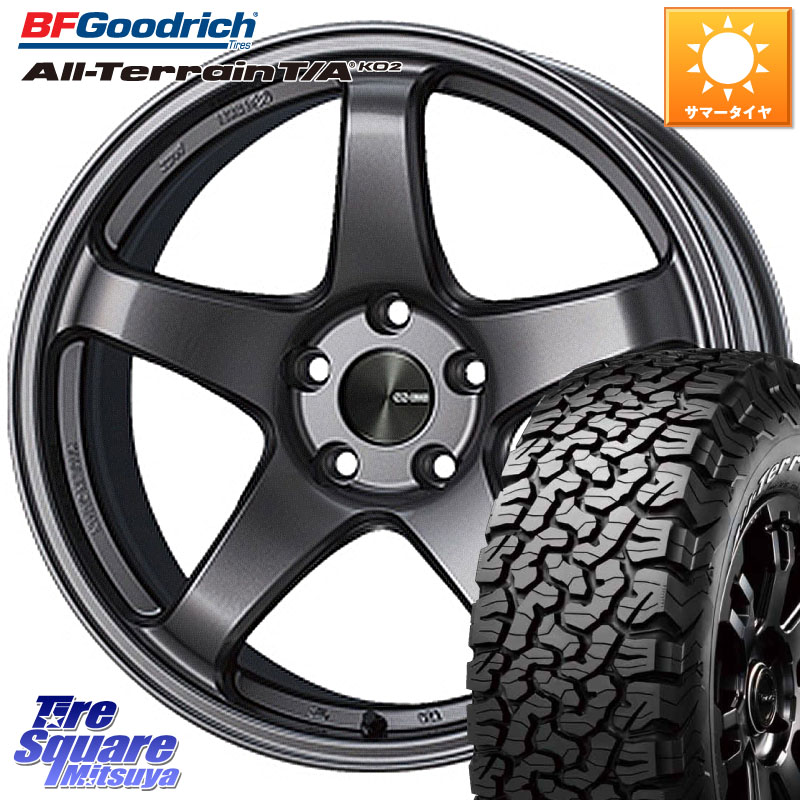 ENKEI エンケイ PerformanceLine PF05 DS 17インチ 17 X 8.0J +35 5穴 114.3 BF Goodrich オールテレーン TA KO2 T/A グッドリッチ ホワイトレター 245/65R17