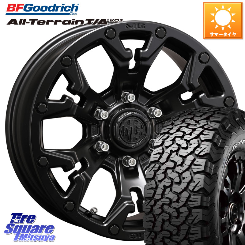 BF Goodrich オールテレーン TA KO2 T/A グッドリッチ ホワイトレター 225/70R17CRIMSON クリムソン GOLEM ゴーレム 17インチ 17X7.0J 32 5穴 114.3 デリカD:5 D5 カスタムサイズ|タイヤスクエアミツヤ