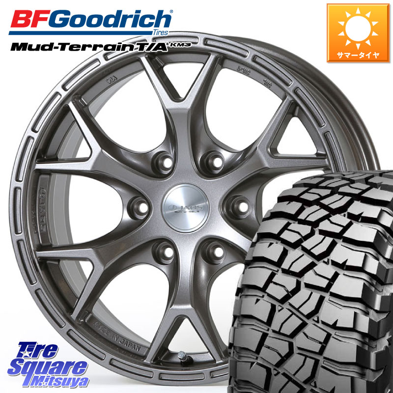JAOS JAOS TRIBE CLAW ジャオス トライブ クロウ 17インチ 17 X 7.5J +25 6穴 139.7 BF Goodrich KM3 TA グッドリッチ マッドテレーン Mud-Terrain T/A 265/70R17