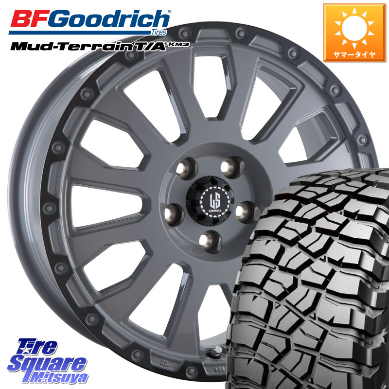 BF Goodrich KM3 TA グッドリッチ マッドテレーン Mud-Terrain T/A 225/75R16阿部商会 LA STRADA AVENTURA アヴェンチュラ 16インチ 16X7.0J 42 5穴 114.3 RAV4 50系 デリカD:5 D5 カスタムサイズ CX-5 CX5 MAZDA｜タイヤスクエアミツヤ