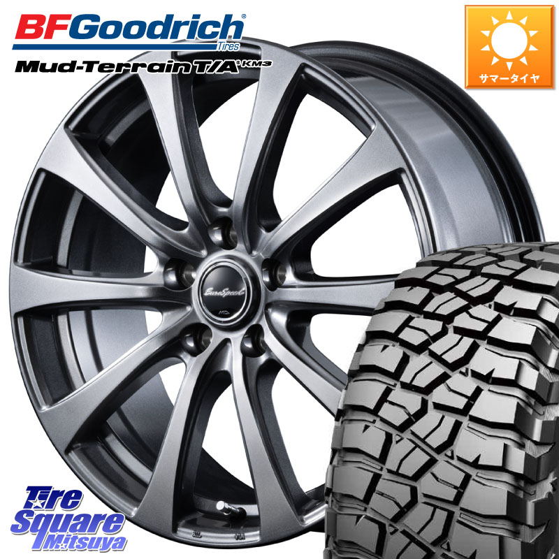 BF Goodrich KM3 TA グッドリッチ マッドテレーン Mud-Terrain T/A 225/75R16MANARAY MID EuroSpeed G10 ホイール 16インチ 16X6.5J 48 5穴 114.3 CX-5 CX5 MAZDA｜タイヤスクエアミツヤ