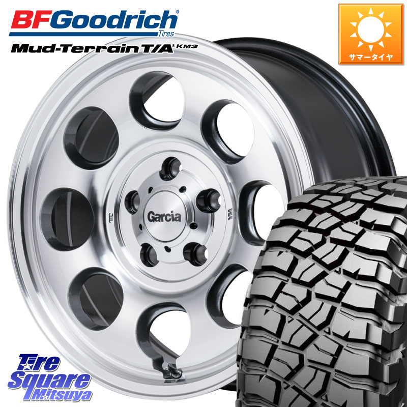 MANARAY MID Garcia Palm8 ガルシア パーム8 PO JIMNY ホイール 16インチ 16 X 5.5J +20 5穴 139.7 BF Goodrich KM3 TA グッドリッチ マッドテレーン Mud-Terrain T/A 225/75R16 ジムニー専用(要リフトアップ・オーバーフェンダー等)