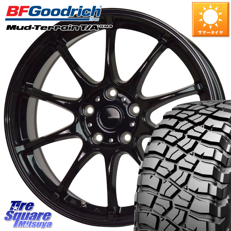 BF Goodrich KM3 TA グッドリッチ マッドテレーン Mud-Terrain T/A 225/75R16HotStuff G.SPEED G-07 ホイール 16インチ ジースピード 16X6.5J 48 5穴 114.3 CX-5 CX5 MAZDA|タイヤスクエアミツヤ
