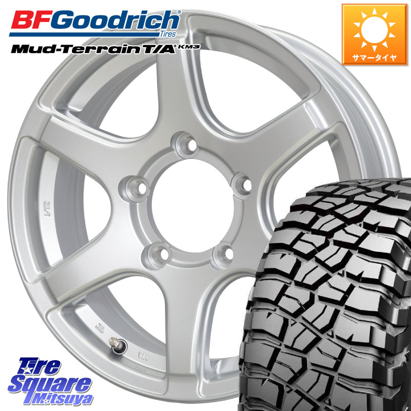 HotStuff BISON BN-04 BN04 バイソン ホイール 16インチ 16 X 5.5J +22 5穴 139.7 BF Goodrich KM3 TA グッドリッチ マッドテレーン Mud-Terrain T/A 225/75R16 ジムニー専用(要リフトアップ・オーバーフェンダー等) 98,269円