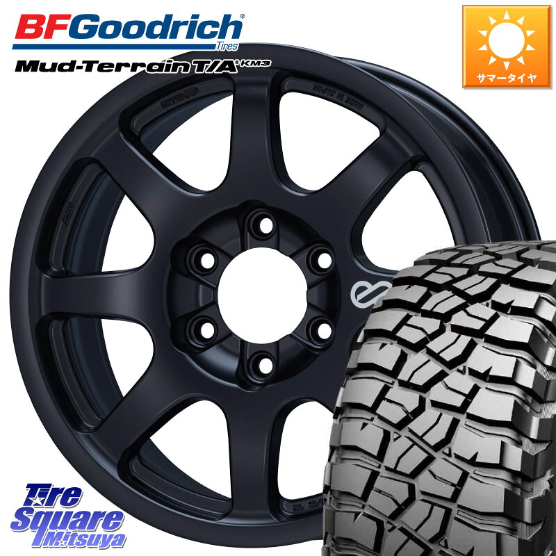 BF Goodrich KM3 TA グッドリッチ マッドテレーン Mud-Terrain T/A 275/65R18ENKEI ALLROAD PDT1 ホイール 18インチ 18X8.5J(M14) 52 6穴 139.7 ランドクルーザー 300 ランドクルーザー 250|タイヤスクエアミツヤ