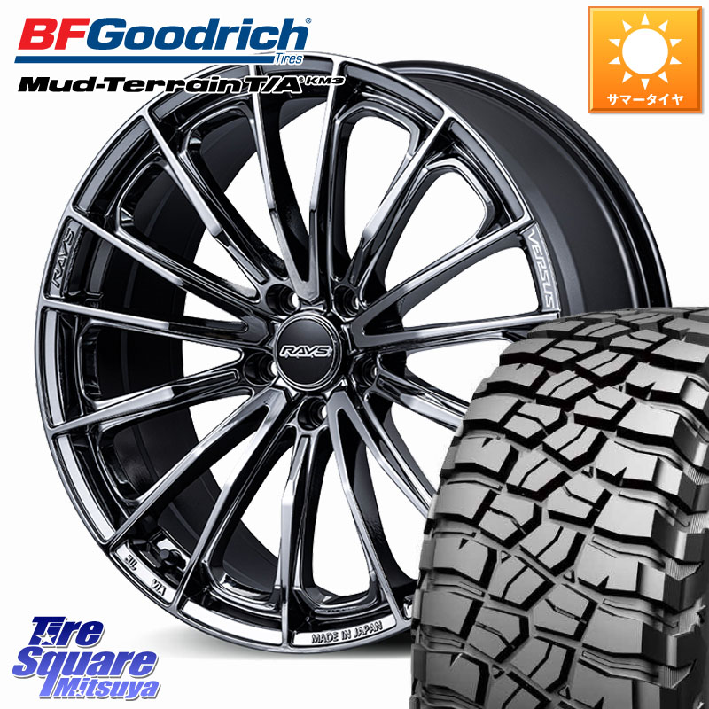 RAYS VERSUS VOUGE SE ホイール 17インチ 17 X 7.0J +40 5穴 114.3 BF Goodrich KM3 TA グッドリッチ マッドテレーン Mud-Terrain T/A 245/65R17
