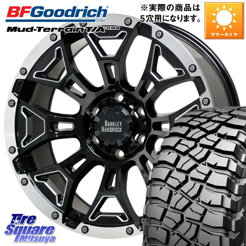 HotStuff BARKLEY HARDROCK ELBERT ハードロック エルバート ホイール 16インチ 16 X 7.0J +38 5穴 114.3 BF Goodrich KM3 TA グッドリッチ マッドテレーン Mud-Terrain T/A 225/75R16 109,960円