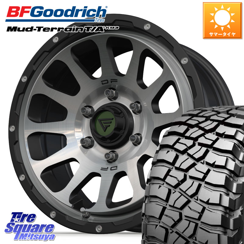 BF Goodrich KM3 TA グッドリッチ マッドテレーン Mud-Terrain T/A 265/70R17DELTA FORCE デルタフォース オーバル 6穴 ホイール 17インチ 17X8.0J 20 6穴 139.7 ランドクルーザーFJ トライトン 4Runner Tacoma ランドクルーザー プラド カスタムサイズ FJクルーザー｜タイヤスクエアミツヤ 187,375円