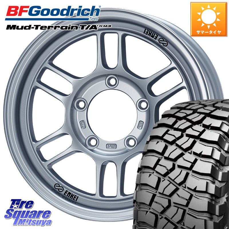 ENKEI エンケイ ALLROAD RPT1 ジムニー ホイール 16インチ 16 X 5.5J +20 5穴 139.7 BF Goodrich KM3 TA グッドリッチ マッドテレーン Mud-Terrain T/A 225/75R16 ジムニー専用(要リフトアップ・オーバーフェンダー等)