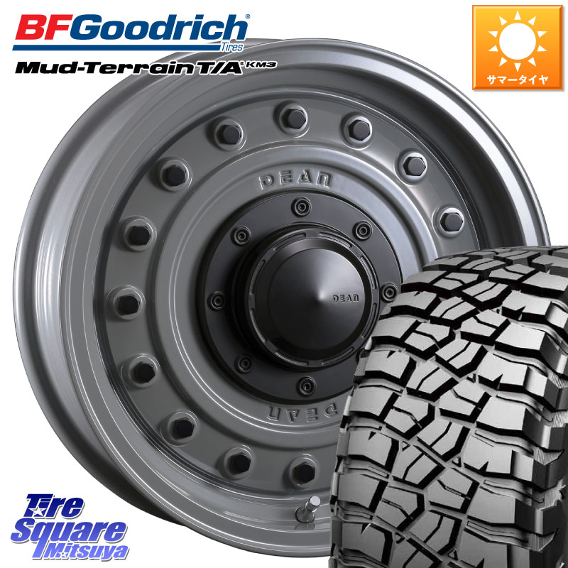 BF Goodrich KM3 TA グッドリッチ マッドテレーン Mud-Terrain T/A 255/70R16CRIMSON ディーン コロラド 16インチ 16X7.0J 37 5穴 114.3 RAV4 50系 カスタム|タイヤスクエアミツヤ