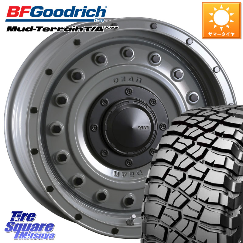 BF Goodrich KM3 TA グッドリッチ マッドテレーン Mud-Terrain T/A 265/70R17CRIMSON ディーン コロラド 17インチ 17X8.0J 20 6穴 139.7 ランドクルーザーFJ トライトン 4Runner Tacoma ランドクルーザー プラド カスタムサイズ FJクルーザー|タイヤスクエアミツヤ