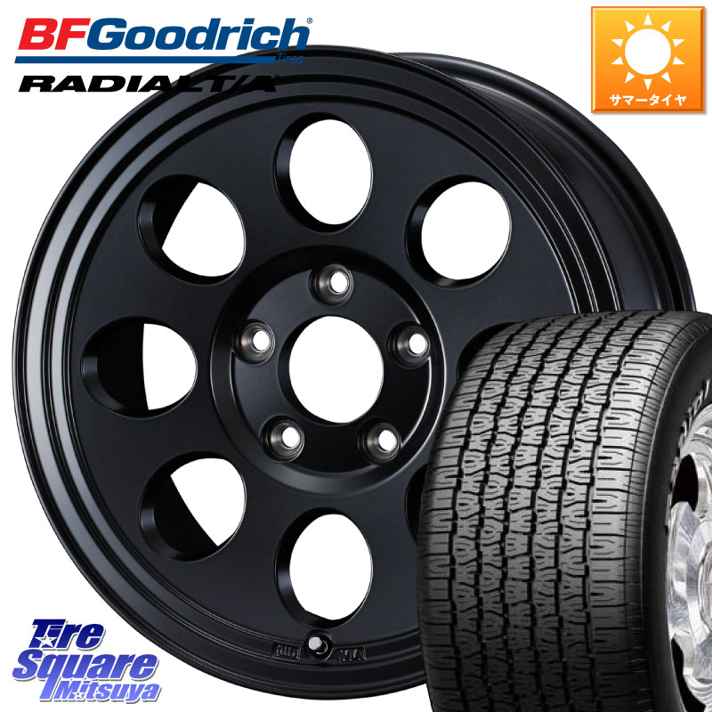 BF Goodrich ラジアル TA T/A グッドリッチ Radial ホワイトレター サマータイヤ 215/70R15WEDS JIMLINE TYPE2 15インチ ジムライン 15X6.0J 0 5穴 139.7 ジムニ&minus;シエラ/ノマド(カスタム)｜タイヤスクエアミツヤ