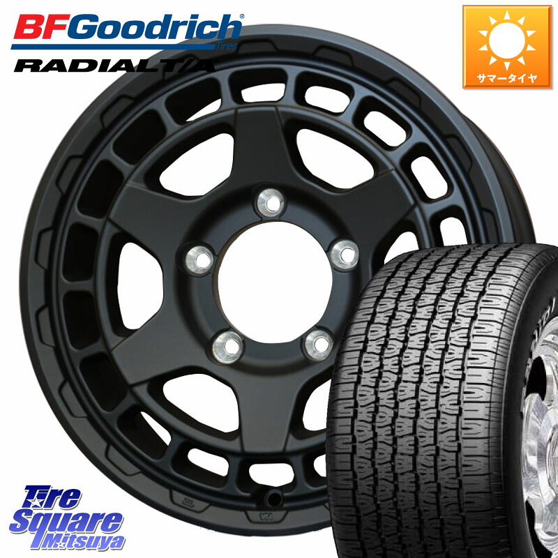 WEDS MUDVANCE X TYPE S ホイール 15インチ マッドヴァンス 15 X 6.0J +0 5穴 139.7 BF Goodrich ラジアル TA T/A グッドリッチ Radial ホワイトレター サマータイヤ 225/70R15 ジムニ－シエラ・ノマド(カスタム) 109,263円