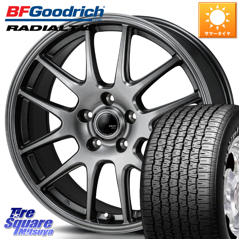 Japan三陽 ZACK JP-205 ホイール 15 X 6.0J +43 5穴 114.3 BF Goodrich ラジアル TA T/A グッドリッチ Radial ホワイトレター サマータイヤ 215/65R15