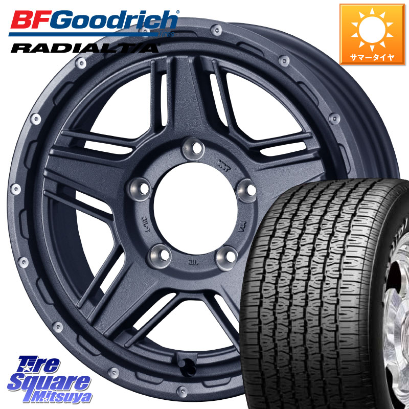 WEDS 40544 マッドヴァンス MUD VANCE 07 15インチ 15 X 6.0J +0 5穴 139.7 BF Goodrich ラジアル TA T/A グッドリッチ Radial ホワイトレター サマータイヤ 225/70R15 ジムニ－シエラ・ノマド(カスタム) 100,085円