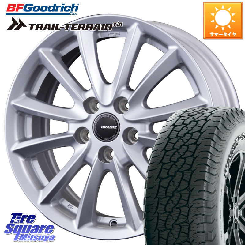 KOSEI クレイシズVS6 QRA710Sホイール 17 X 7.0J +38 5穴 114.3 BF Goodrich Trail-Terrain TA トレイルテレーンT/A アウトラインホワイトレター 225/65R17 50系RAV4 80系ハリアー T32エクストレイル CX-5 CX-8 BT5レガシィアウトバック 94,408円