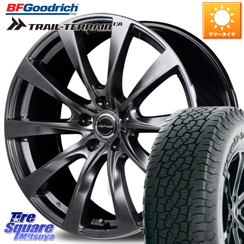 MANARAY MOTION2 平座仕様(トヨタ・レクサス専用)MID Lefinada ホイール 17 X 7.0J +39 5穴 114.3 BF Goodrich Trail-Terrain TA トレイルテレーンT/A アウトラインホワイトレター 245/65R17 139,825円
