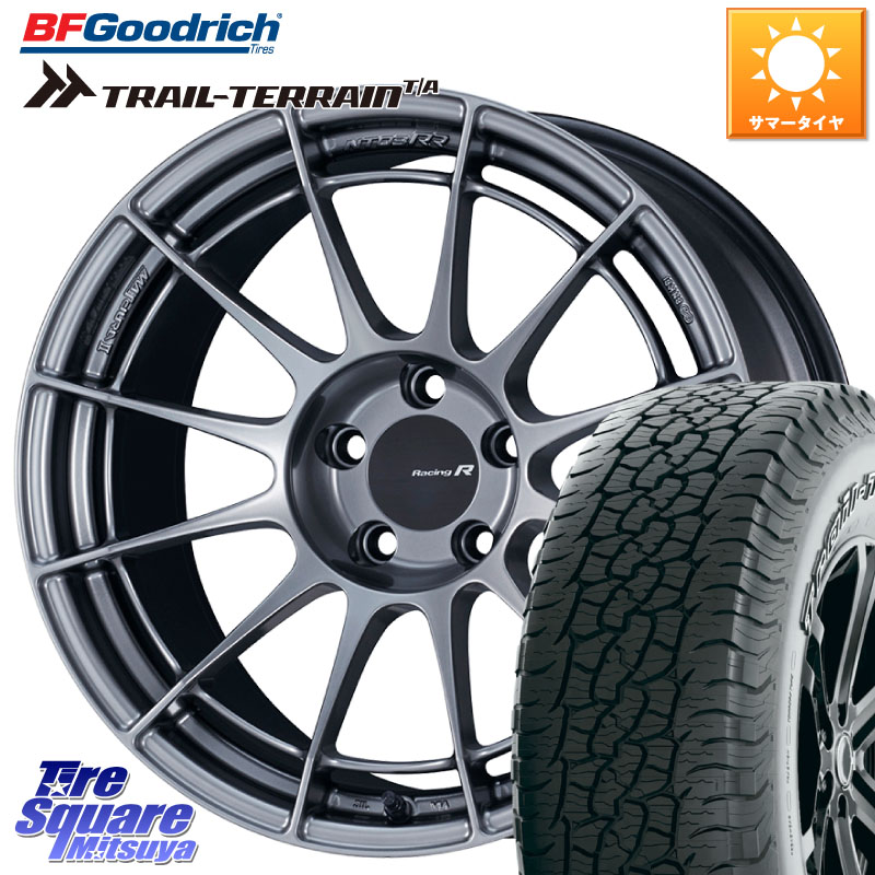 BF Goodrich Trail-Terrain TA トレイルテレーンT/A アウトラインホワイトレター 245/65R17ENKEI エンケイ Racing Revolution NT03RR ホイール 17X7.0J 48 5穴 114.3 CX-5 CX5 MAZDA|タイヤスクエアミツヤ