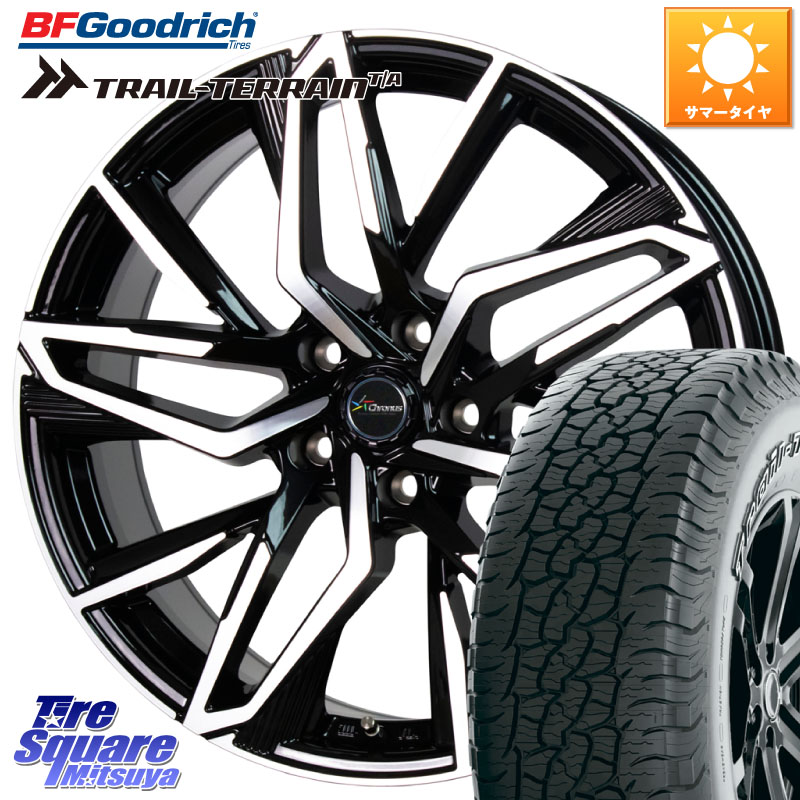 BF Goodrich Trail-Terrain TA トレイルテレーンT/A アウトラインホワイトレター 245/65R17HotStuff Chronus CH-112 クロノス CH112 ホイール 17インチ 17X7.0J 38 5穴 114.3 RAV4 50系 カスタム デリカD:5 D5 カスタムサイズ｜タイヤスクエアミツヤ 112,445円