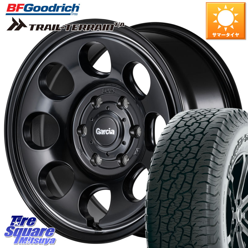 MANARAY MID Garcia Palm8 ガルシア パーム8 ホイール 17インチ 17 X 8.0J +20 6穴 139.7 BF Goodrich Trail-Terrain TA トレイルテレーン T/A アウトラインホワイトレター 265/65R17 GUN125ハイラックスHILUX 150系ランドクルーザープラド トライトンGSR