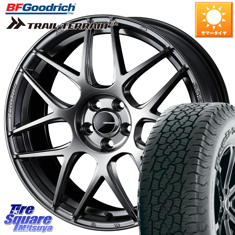 BF Goodrich Trail-Terrain TA トレイルテレーンT/A アウトラインホワイトレター 245/65R17WEDS WedsSport SA-27R SA27R ウェッズ スポーツ ホイール 17インチ 17X7.0J 40 5穴 114.3 RAV4 50系 カスタム デリカD:5 D5 カスタムサイズ｜タイヤスクエアミツヤ