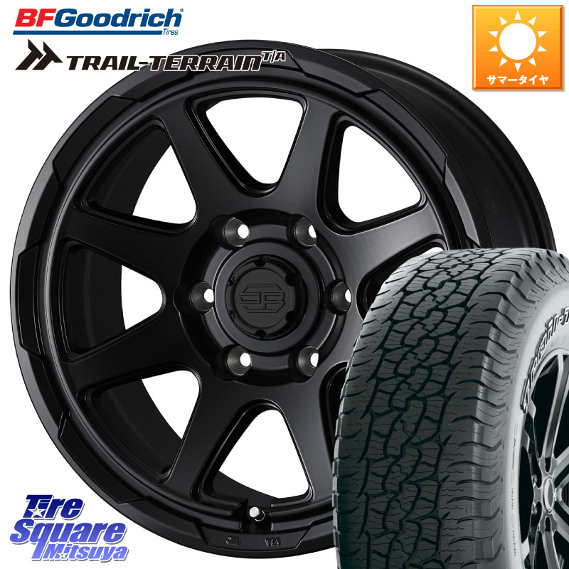 WEDS STADTBERGE スタットベルク ホイール 18インチ 18 X 7.5J(M14) +55 6穴 139.7 BF Goodrich Trail-Terrain TA トレイルテレーンT/A アウトラインホワイトレター 265/65R18 ランクル300 ランクル250