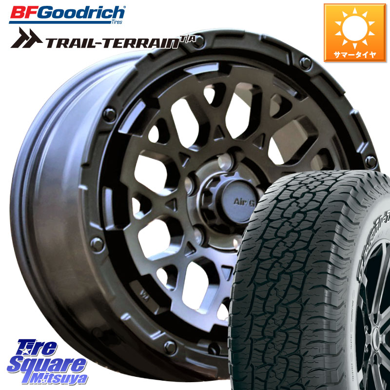 4X4エンジニアリング Air/G Rocks GHOST ホイール 17インチ 17 X 7.0J +32 5穴 114.3 BF Goodrich Trail-Terrain TA トレイルテレーンT/A アウトラインホワイトレター 245/65R17