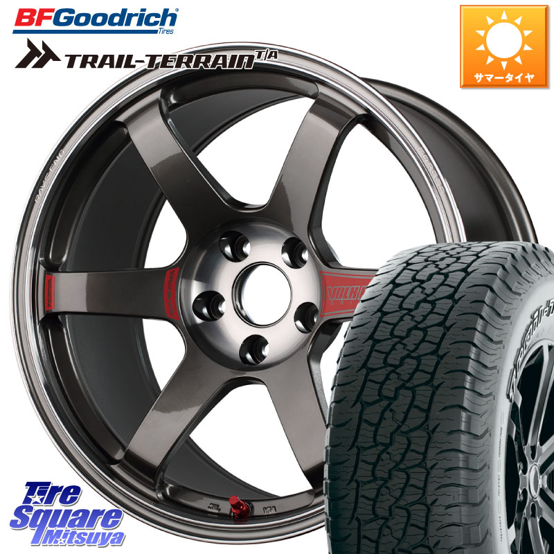 RAYS 【欠品次回10~11月】 VOLK RACING TE37 SAGA SL TE37 ホイール 17インチ 17 X 8.0J +37 5穴 114.3 BF Goodrich Trail-Terrain TA トレイルテレーンT/A アウトラインホワイトレター 225/65R17