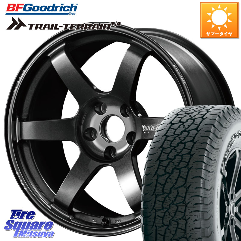 RAYS 【欠品次回10~11月】 TE37 SAGA S-plus VOLK RACING 鍛造 ホイール 17インチ 17 X 7.5J +44 5穴 114.3 BF Goodrich Trail-Terrain TA トレイルテレーンT/A アウトラインホワイトレター 225/65R17 80系ハリアー T32エクストレイル CX-5 CX-8 BT5レガシィアウトバッ