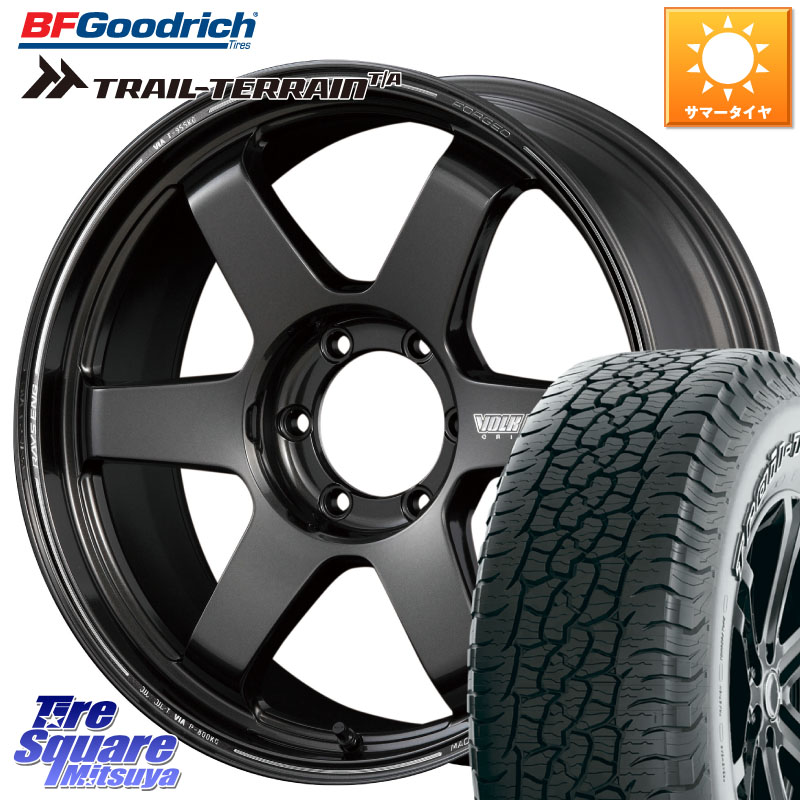 BF Goodrich Trail-Terrain TA トレイルテレーンT/A アウトラインホワイトレター 275/55R20RAYS 【欠品次回3~4月】 ボルクレーシング TE37 ウルトラ ラージ PCD ホイール 20インチ 20X8.5J 20 6穴 139.7 ランドクルーザー プラド カスタムサイズ ハイラックス カスタム｜タイヤスクエアミツヤ